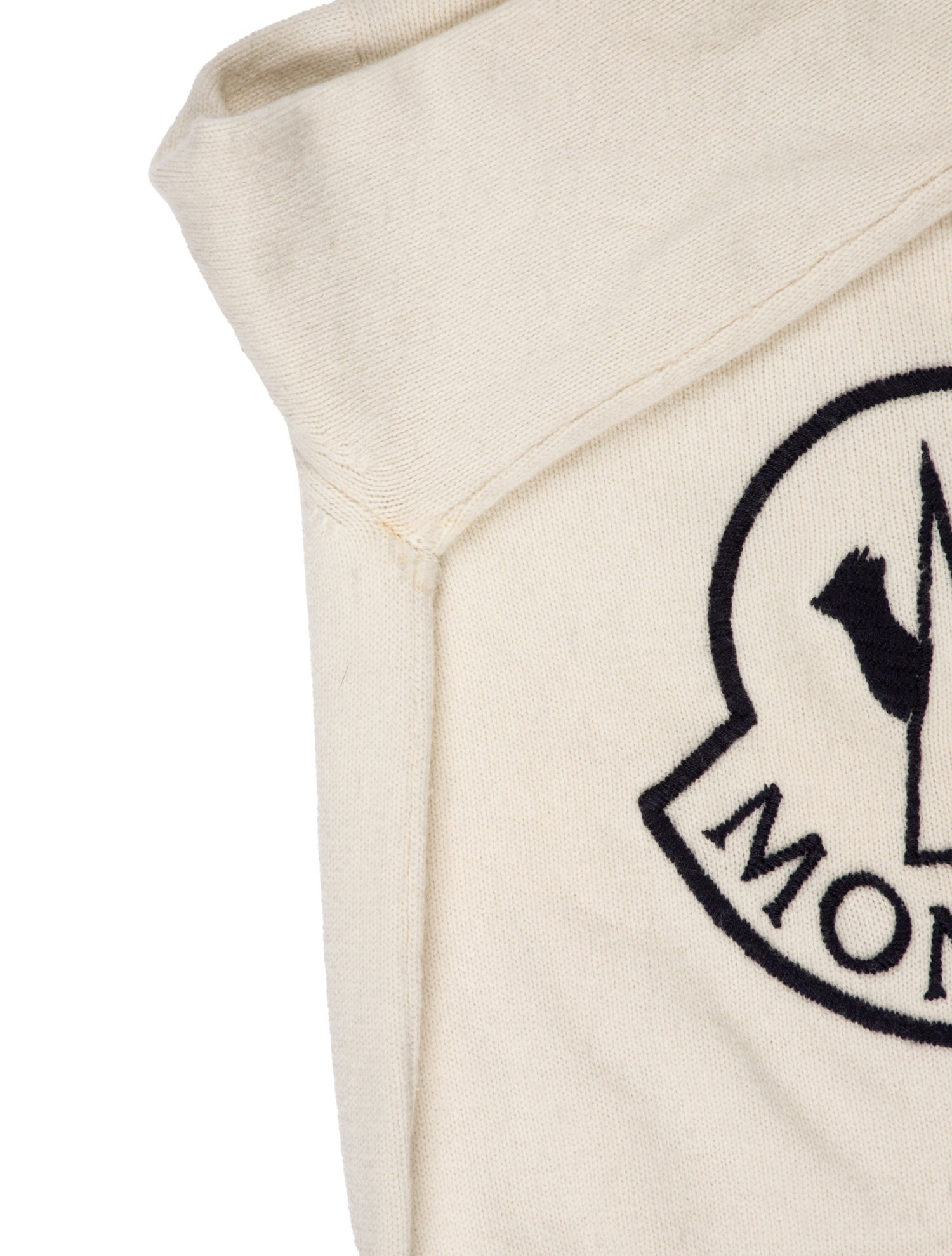 Moncler Virgin Wool Graphic Print Sweater